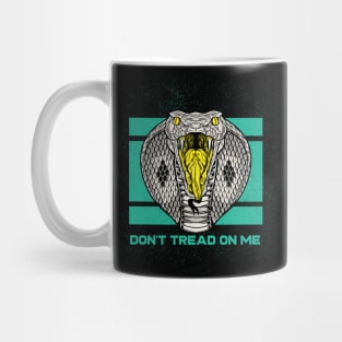 Don't tread on me Libertarian Gadsden Flag Snake Mug